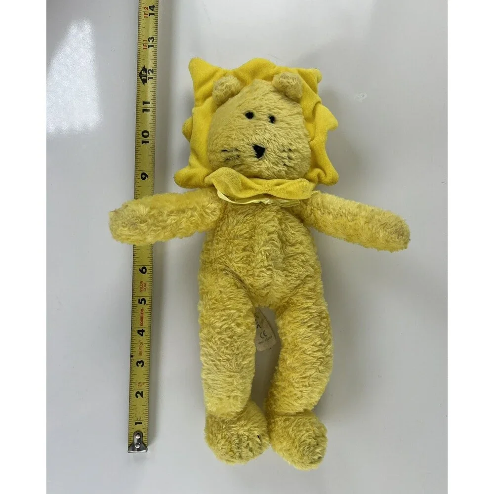 RARE Musical Arominals Stuffed Animal Plush Yellow Sunshine Lion Toy Gift 12”